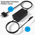 Laptop Charger 65W Adapter Compatible for Microsoft Surface Pro 9/8/X/7/6/5/4/3, Surface Laptop 5/Studio/4/Go/3/2/1,Surface Book. 