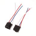 5pcs H4 3 Pin Car Headlight Replacement Repair Bulb Holder Connector Plug Wire Socket H4 Bulb Socket Auto Accessories. 
