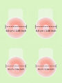 Women's Push-Up Silicone Chest Patch, Invisible Lace Teddy Bra, Sticky Bras, Seamless Backless Bras, No Shoulder Strap. 