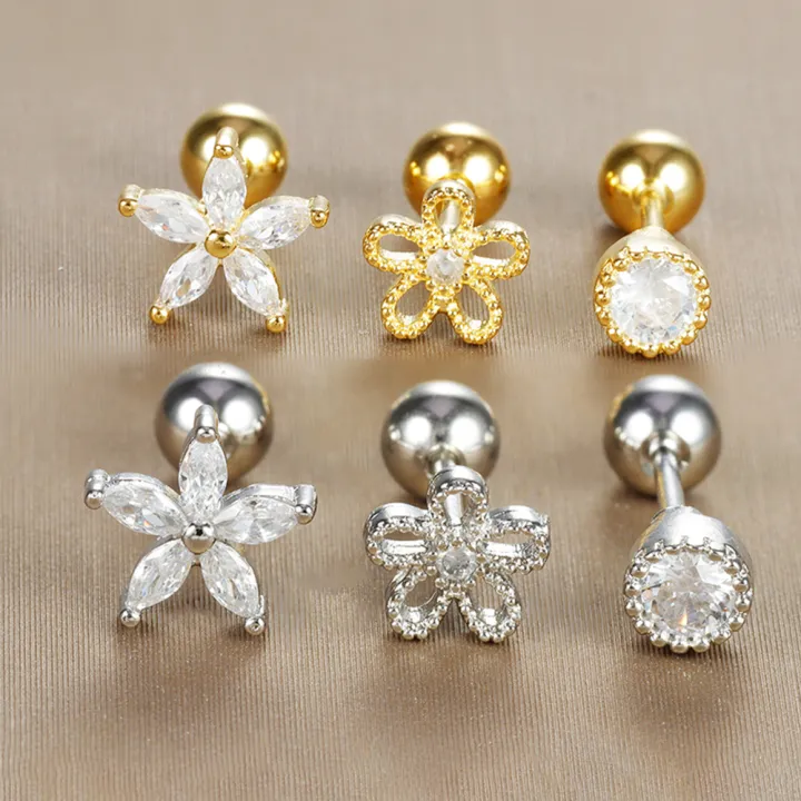 3PC%20Stainless%20Steel%20Tragus%20Cartilage%20Piercing%20Earrings%20Set%20for%20Women%20Gold%20Color%20Helix%20Tragus%20Ear%20Stud%20Earring%20Fashion%20Jewelry%20-%20Image%203