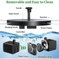 Solar Outdoor Fountain, Water Pump for Bird Baths, Garden Ponds, Pools, Fish Tanks & Aquariums. 