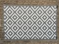 Plastic Mat | Indoor/Outdoor Portable Foldable Plastic Rug | Chitai Mat (4' x 6'). 