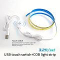 5V USB COB LED Strip High Density 320LEDs/M Neon Tape Led Strip Waterproof Warm Natural White Flexible Light For Kitchen Decor. 