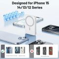 AOGUERBE 10000mAh Magnetic Power Bank 15W Wireless Portable Charger, LED Display. 