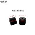 【AY】2Pcs 2026 New 7x6x5.5x1.5mm Pinch Roller  Ring For Cassette Player Walkman Pressure Recorder Music Player Belt Wheel. 