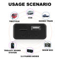 12V Wireless Bluetooth 5.0 DIY MP3 WMA WAV Decoder Board Car Audio USB TF FM Radio Handsfree Module MP3 Player For Speaker 12V W. 