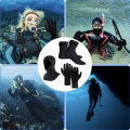 Diving Gloves Socks Head Covers Diving Equipment Wear-resistant Prevent Punctures And Keeps Warm Beachcombing Protective Gear. 