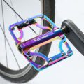 WEST BIKING 3 Bearing Colorful Bike Pedals Lightweight Aluminum Alloy Cycling Pedal Wear-resistant Anti-slip MTB Road Bike Pedal. 