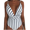 2024 Deep V-Neck Printed One-Piece Swimsuit Women'S Green Fashion Swimwear Monokini Luxury Bathing Suit Beachwear. 