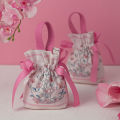 VIKAMA 10pcs Fresh Flower Bags, Wedding Gift Bags, Sweet Bags, Multi-Functional Drawstring Pouches, Durable And Beautiful.