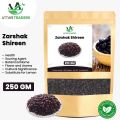 zarshak shireen / barberry / dried black grapes. 