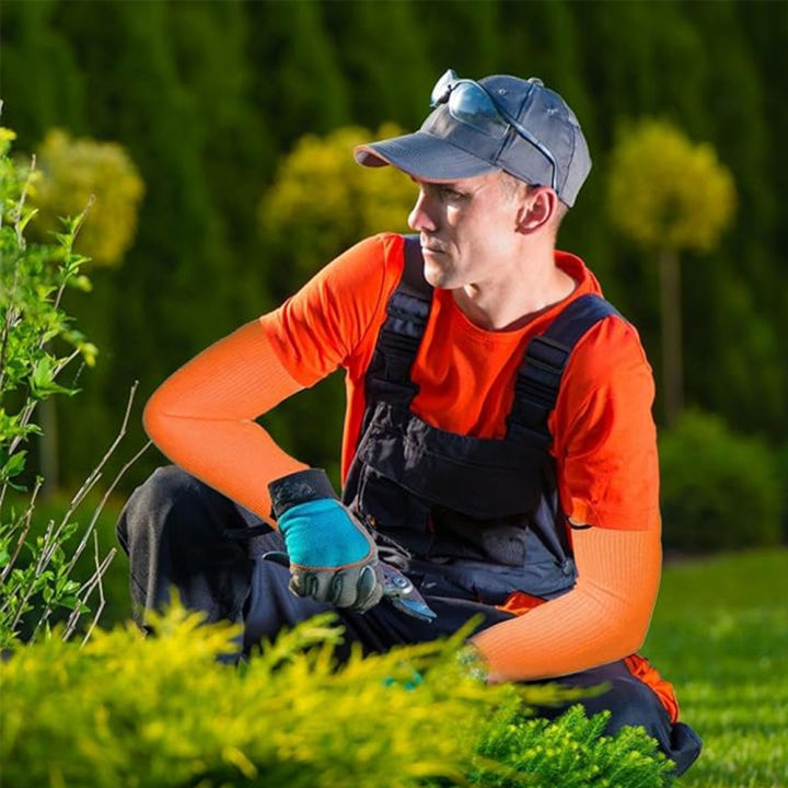 1%20Pair%20Orange%20Sleeves%20Arm%20Protection%20for%20Cut%20Proof%20and%20Heat%20Resistant%20Welding,Gardening%20Work%20-%20Image%205