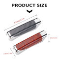 SEAMETAL Car Hand Brake Cover Handbrake Grips Protection Cover Carbon Fiber Parking Brake Decoration Shell Interior Accessories. 