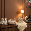 Set of 2 donut vase with mini squirrel pot , mini horse,mini sheep l asthetic home decor piece l decoration piece with FREE CHARMING GIFT 🎁. 