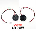 1X 8 Ohm 8R 0.5W Mini Ultra-thin Horn Speaker Diameter 20mm 23mm 28mm 30mm 36mm 40mm 50mm 57mm Loudspeaker W/ P2.0 Termina Wire. 