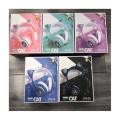 STN-28 Cute Cat Design Bluetooth Wireless Headphones, Deep Bass, FM Radio, SD Card Support, Built-in Mic, and Comfortable Design.