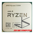 AMD Ryzen 5 5500 R5 5500 3.6 GHz 6-Core 12-Thread CPU Processor 7NM L3=16M 100-000000457 Socket AM4 No Fan. 