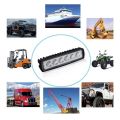 18w 6 LED Car Work Light High Bright Spotlight Universal Offroad Automobile Truck Driving Fog Headlights DRL Driving Lamp 12V. 