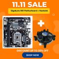 Gigabyte H81 Desktop Gaming motherboard and Heatsink Processor Colling Fan. 