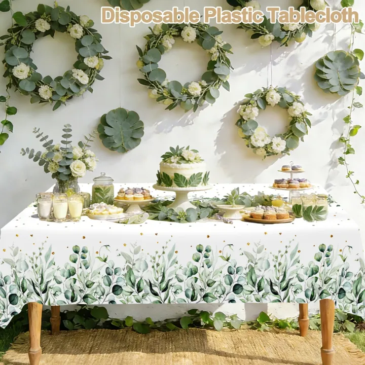 1pc%20Spring%20Sage%20Green%20Table%20Cloth%20Plastic%20Disposable%20Table%20Cover%20Eucalyptus%20Leaf%20Printed%20Pattern%20for%20Plant%20Themed%20Party%20-%20Image%206