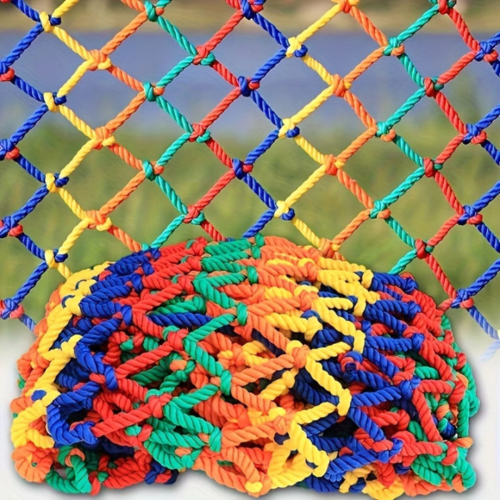 Colorful Nylon Mesh Child Safety Net Anti Falling Net Balcony Window ...