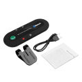 Kebidu Mini Android 4.1 Speakerphone Sun Visor Clip Universal Bluetooth Handsfree Car Kit Wireless Bluetooth Mp3 Music Player LB. 