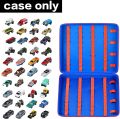 Hot Wheels Carrying Case, 88 Slots Toy Car Organizer for Matchbox & 1:64 Scale Model Cars, Portable Travel Storage Box with Hand. 