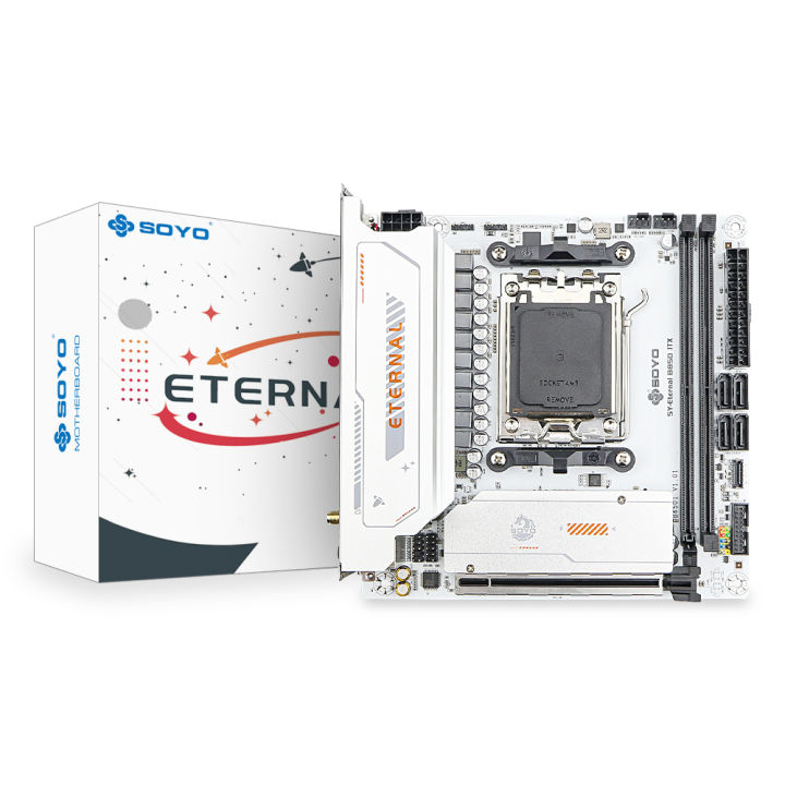 SOYO%20B850ITX%20Motherboard%20AMD%20Ryzen%20AM5%20DDR5%20Supports%204800/5200/5600-8000%20(OC+)%20memory%20Pcie5.0x16%20Bluetooth%205.2%20M.2%20ARGB%20WIFI%206%20-%20Image%205