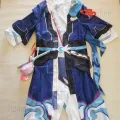 Honkai Star Rail Yanqing Cosplay Costume Wig Anime Game Honkai Impact 3rd Cosplay Halloween Party Clothes For Men. 