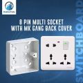 Electric 8-Pin Multi-Gang Socket with MK Box. 