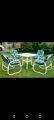 UPVC garden chairs. 