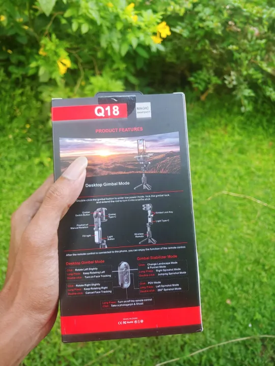 Q18%20Desktop%20Gimbal%20Stabilizer%20with%20Smart%20Tracking%20Mode,%20Selfie%20Stick%20Tripod%20with%20Remote%20Control%20for%20iPhone%20Cell%20Phone%20Smartphone%20-%20Image%202