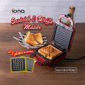 Iona GLSM-988 2-in-1 Sandwich & Waffle Maker. 