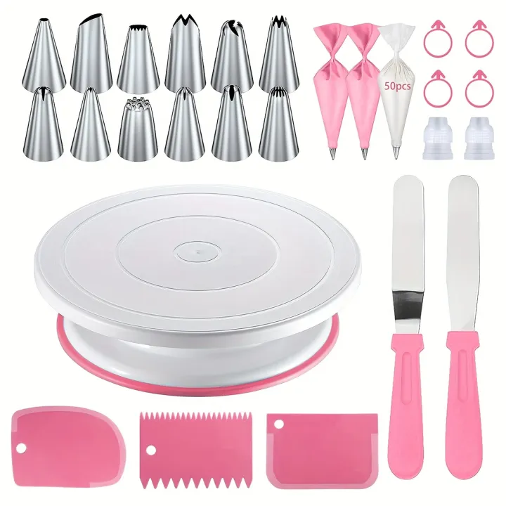 76-Piece%20Cake%20Decorating%20Tool%20Kit%20-Non-Slip%20Turntable%20For%20Beginners%20And%20Professionals%20DIY%20Cream%20Cookies%20Cake%20Making%20Baking%20Tools%20-%20Image%205
