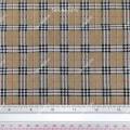 Cotton TC small plaid fabric 1 inch width 45 inch meter fabric yard fabric. 