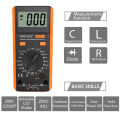 Proster BM4070 Digital Multimeter LCR Meter Tester For Inductance Capacitance Resistance LCD Display Measuring Meter Tool Kit. 