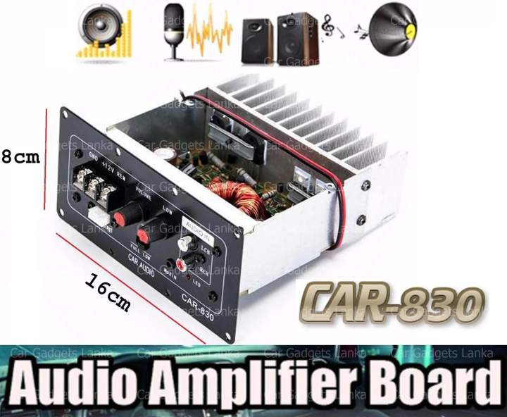 High Bass Aplifire car-830 12V