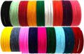 2 dozen velvet glass bangles Bangles for girls all sizes available in different 20 colors. 