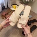 Women's Summer Slides Sandals - Cross Band Design, Ultra Soft Anti-Slip Sole, Lightweight House Slippers for Women, Beach Walkin. 