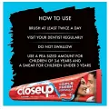 Closeup Red Hot Gel Toothpaste, 120G. 