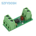 1/5/10PCS 1Channel Way Optocoupler Isolation Module PC817 3V-5V 12V 24V Photoelectric Isolator Rail Holder PLC Drive Motor Board. 