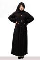 front open coat abaya with pockets stylish and unique. 