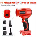 Jet Blower 18V Battery Brushless Violent Turbo Fan For Dewalt/Milwaukee/Makita/Bosch/Ryobi Air Blower Turbo Dust Blowing. 