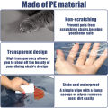 Couch Cover Pet Plastic Cover Transparent Cat Scratch Protector Waterproof Sofa Cover for Protection Against Cat Dog Clawing.