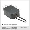 CAMPINGMOON Aluminum Oxide Portable Lunch Box, Open Flame Heated Outdoor Picnic Camping Lunch Box, Aluminum Lunch Box.
