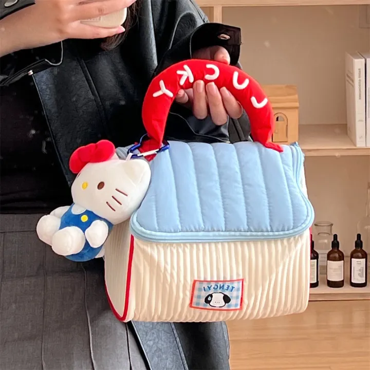 Cute%20Cottage%20Makeup%20Bag%20for%20Girls,%20Large%20Capacity%20Skincare%20Storage%20Bag,%20Portable%20Handheld%20Travel%20Wash%20Bag%20-%20Image%204