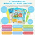 Baby Educational Voice Reading Machine Book Smart Reading Pen Children Study Leaning Story Toys English Language Operation. 