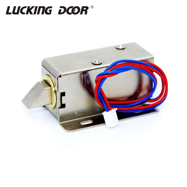 Electronic Door Lock Catch Door Gate 12V 0.4A Release Assembly Solenoid