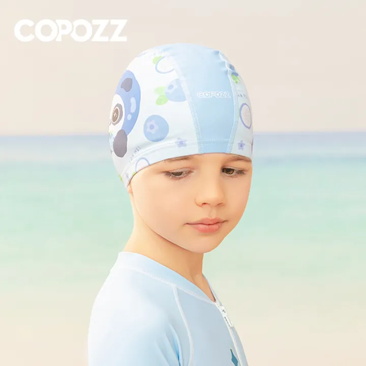 COPOZZ%20Cartoon%20Children%20Swimming%20Cap%20Kids%20PU%20Waterproof%20Ear%20Protection%20Swim%20Hat%20Elastic%20Bathing%20Hats%20Pool%20Caps%20For%20Boys%20Girl%20-%20Image%205