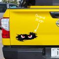 3Pcs Funny Monster Sticker Waterproof 3D vinyl self adhesive funny anime cute Auto Peeking Monster car stickers.